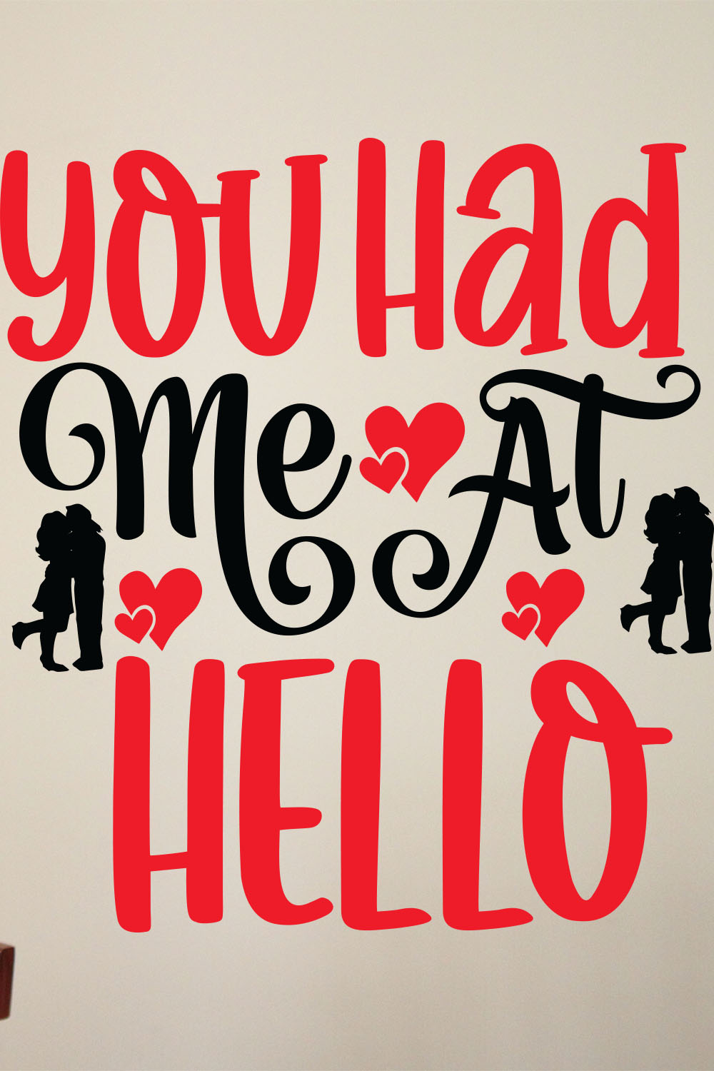 Valentine SVG Design Bundle pinterest preview image.