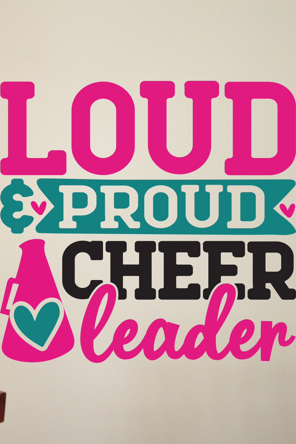 Cheer SVG Bundle pinterest preview image.