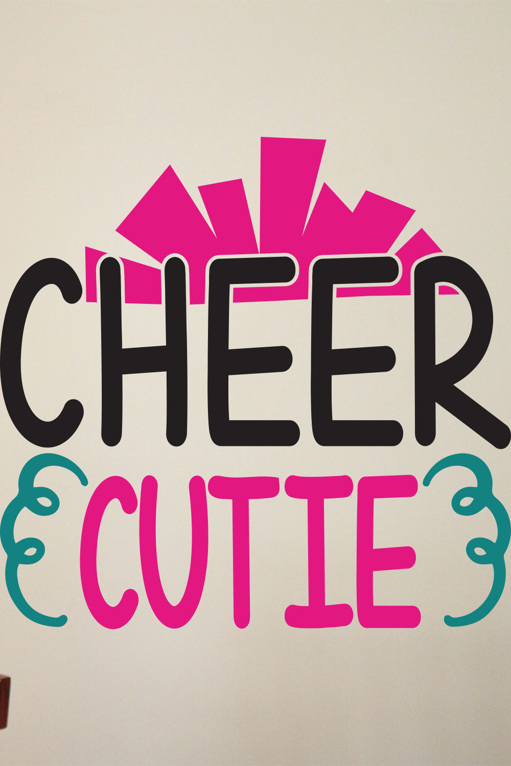 Cheer SVG Bundle pinterest preview image.