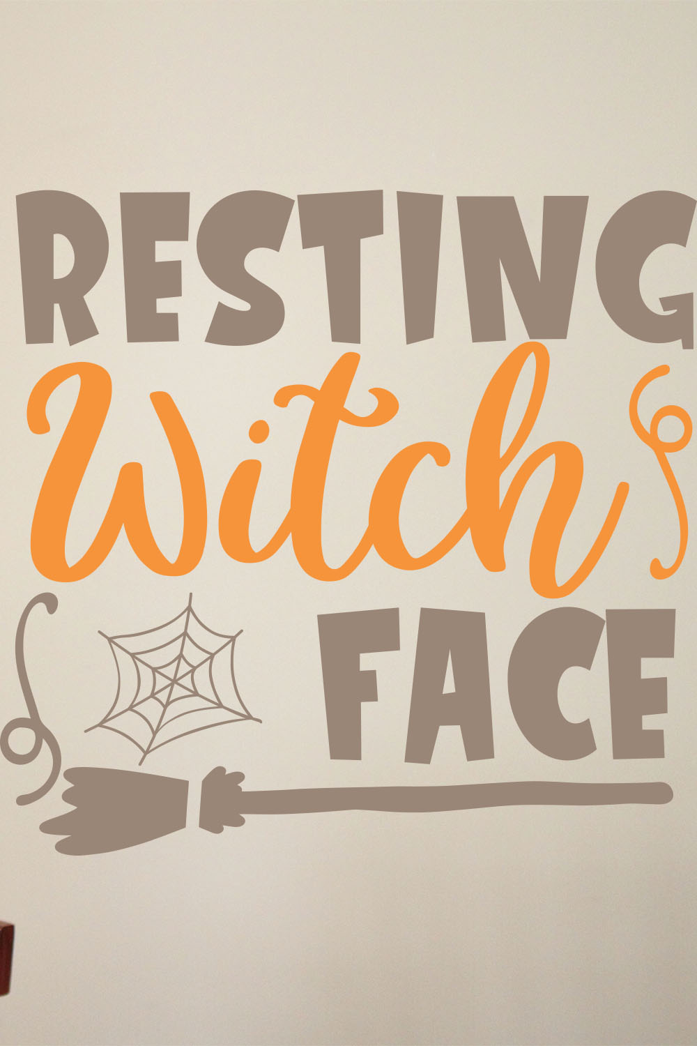 Halloween SVG Design Bundle pinterest preview image.