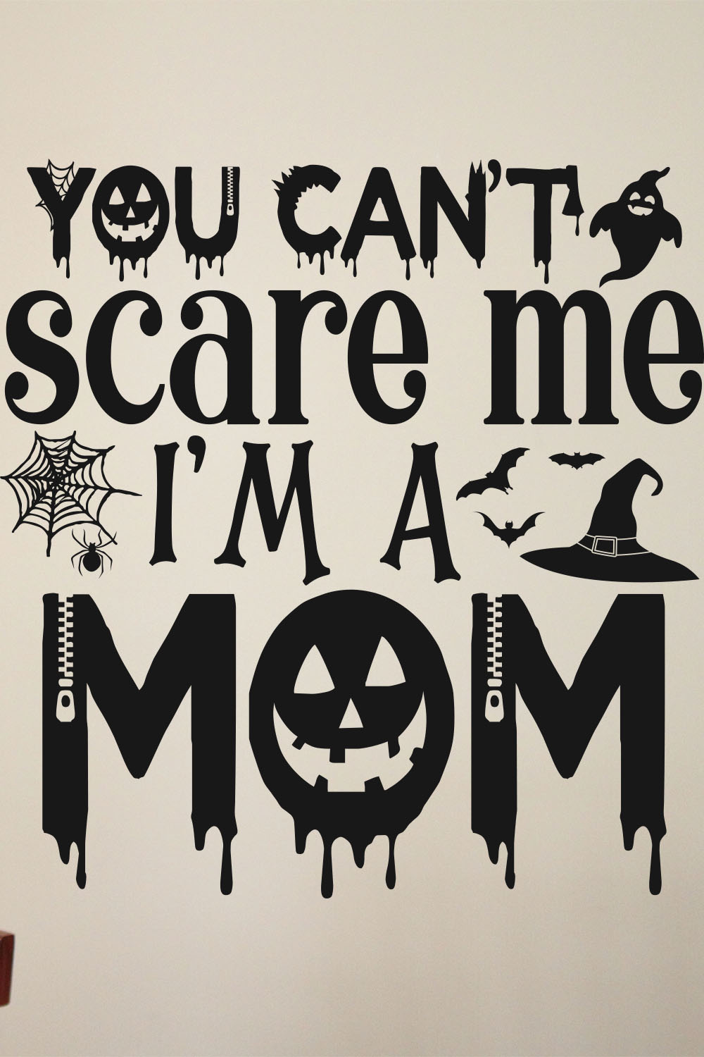 Halloween SVG Design Bundle pinterest preview image.