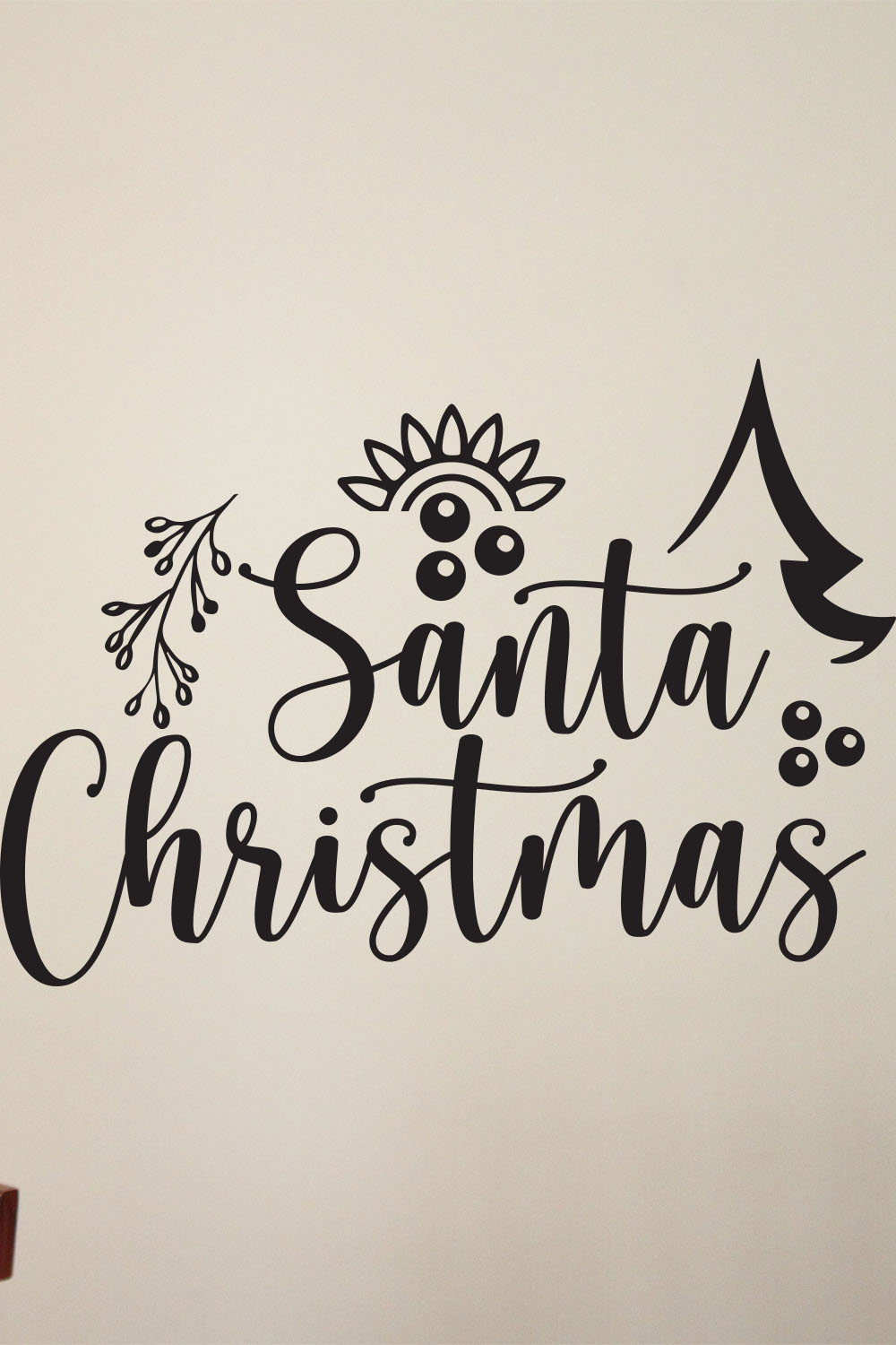 Christmas SVG Design Bundle pinterest preview image.