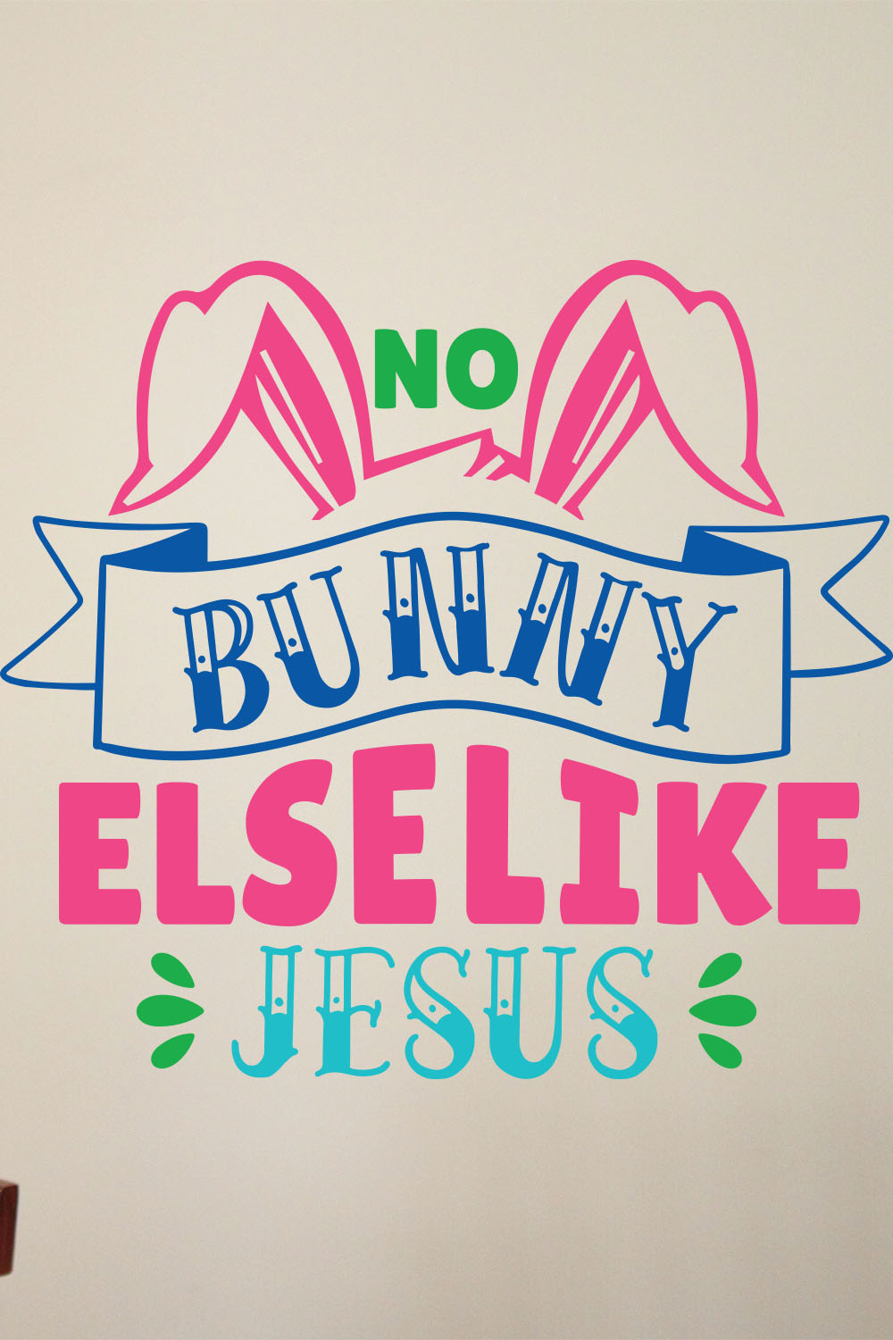 Easter SVG Bundle pinterest preview image.