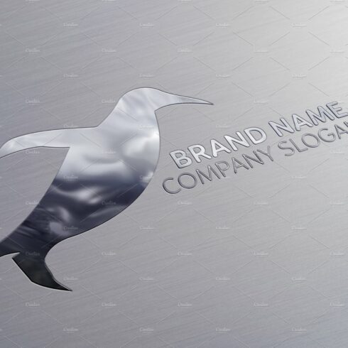 Penguin Logo - Vector & Mock-Up cover image.
