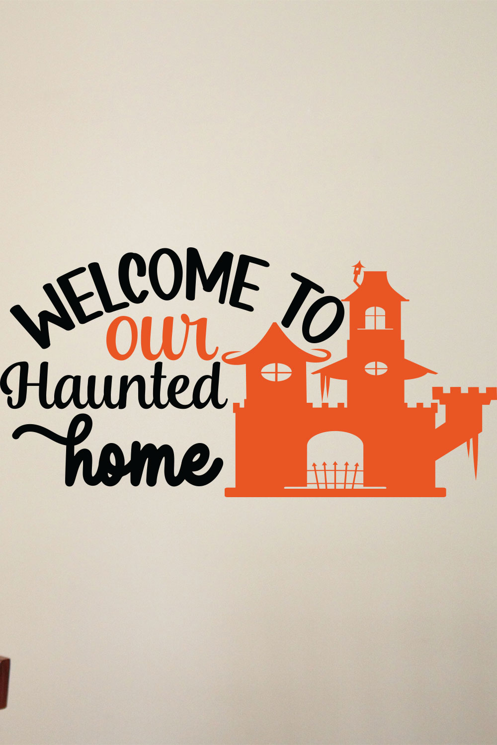 Halloween Doormat SVG Bundle pinterest preview image.