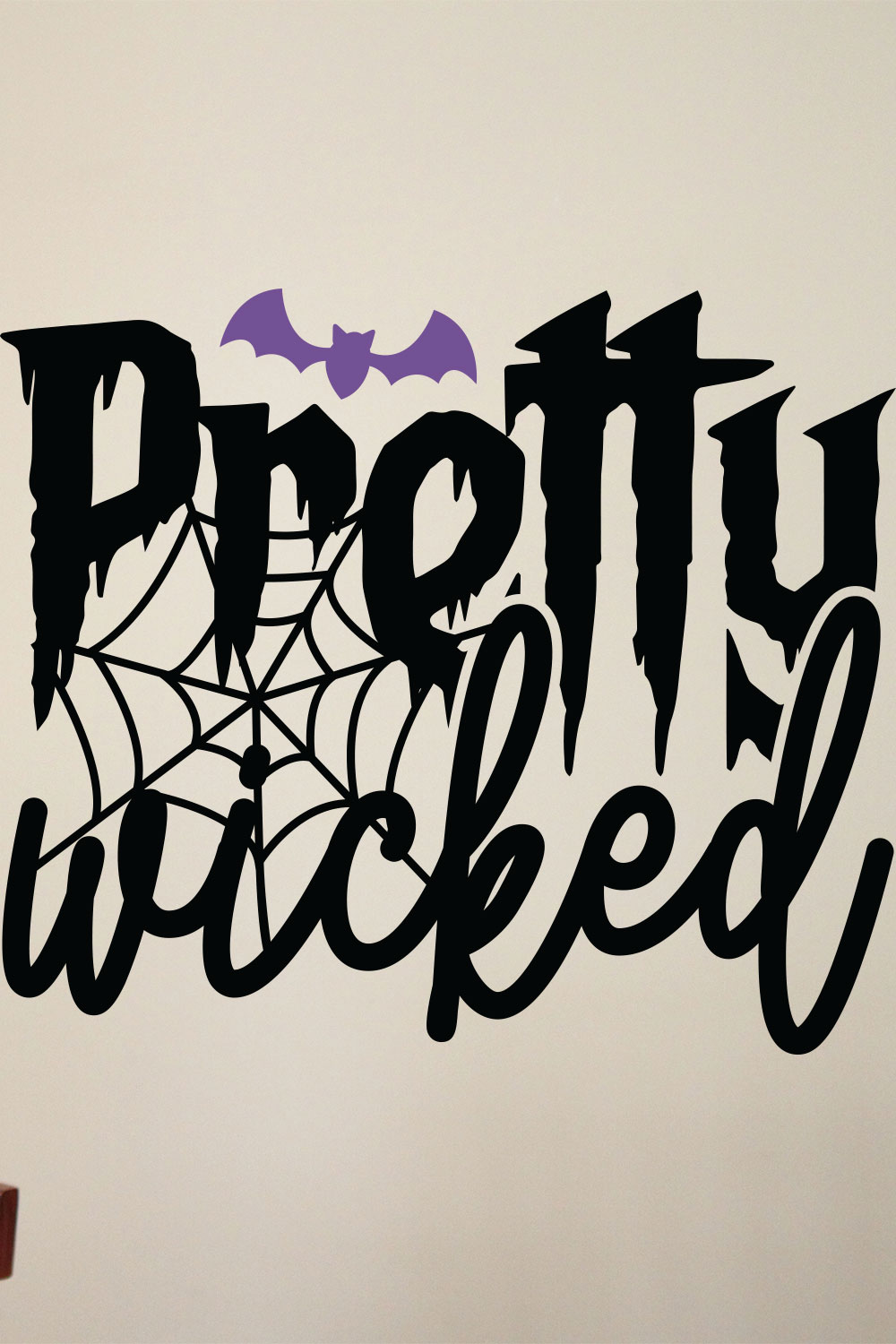 Halloween SVG Bundle pinterest preview image.