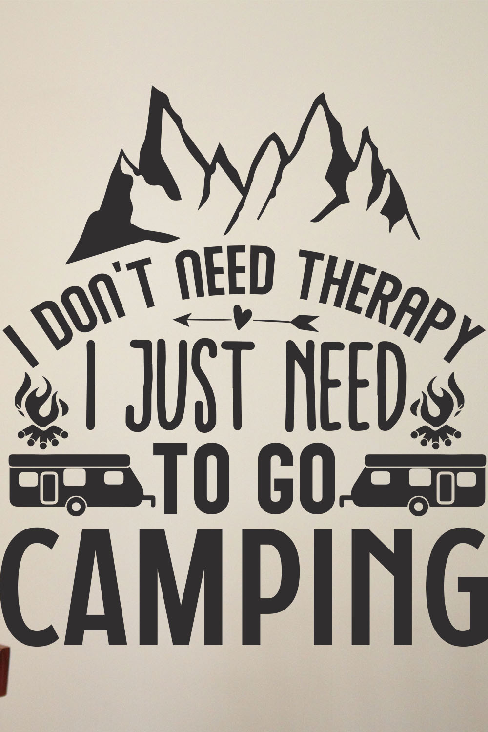 Camping SVG Bundle pinterest preview image.