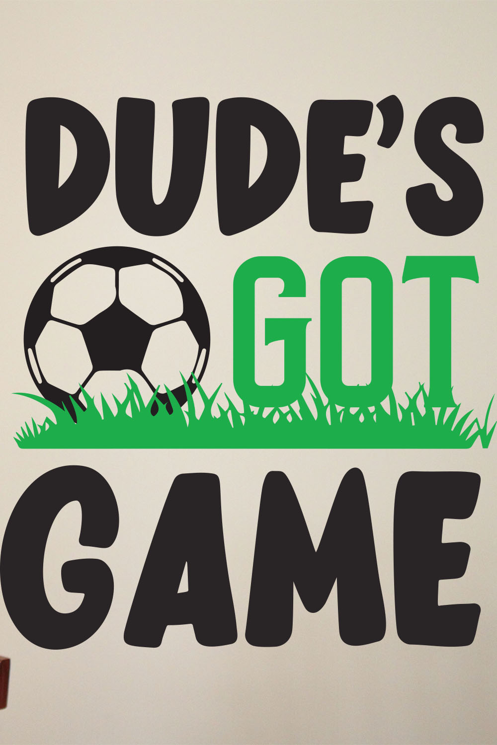 Soccer SVG Bundle pinterest preview image.