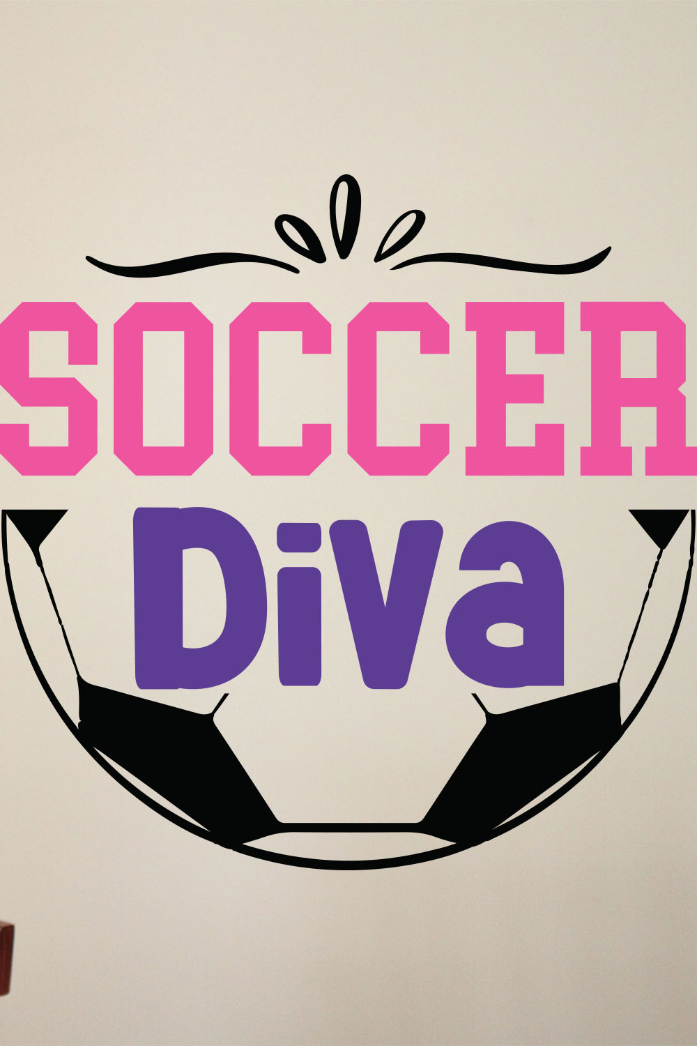 Soccer SVG Bundle pinterest preview image.