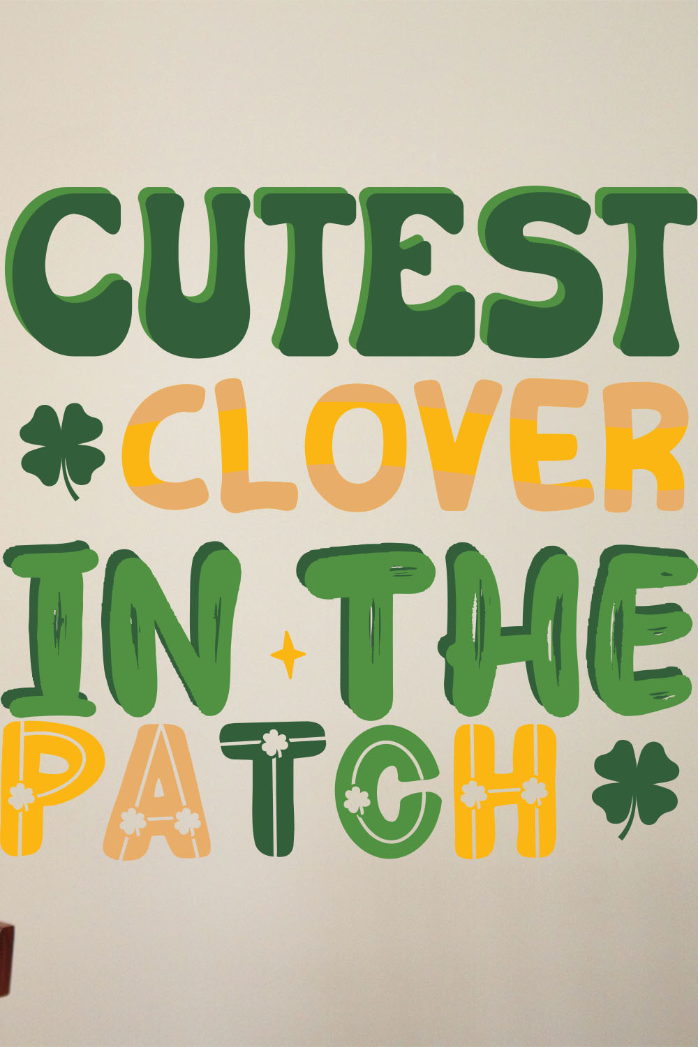 St-Patricks SVG Design Bundle pinterest preview image.