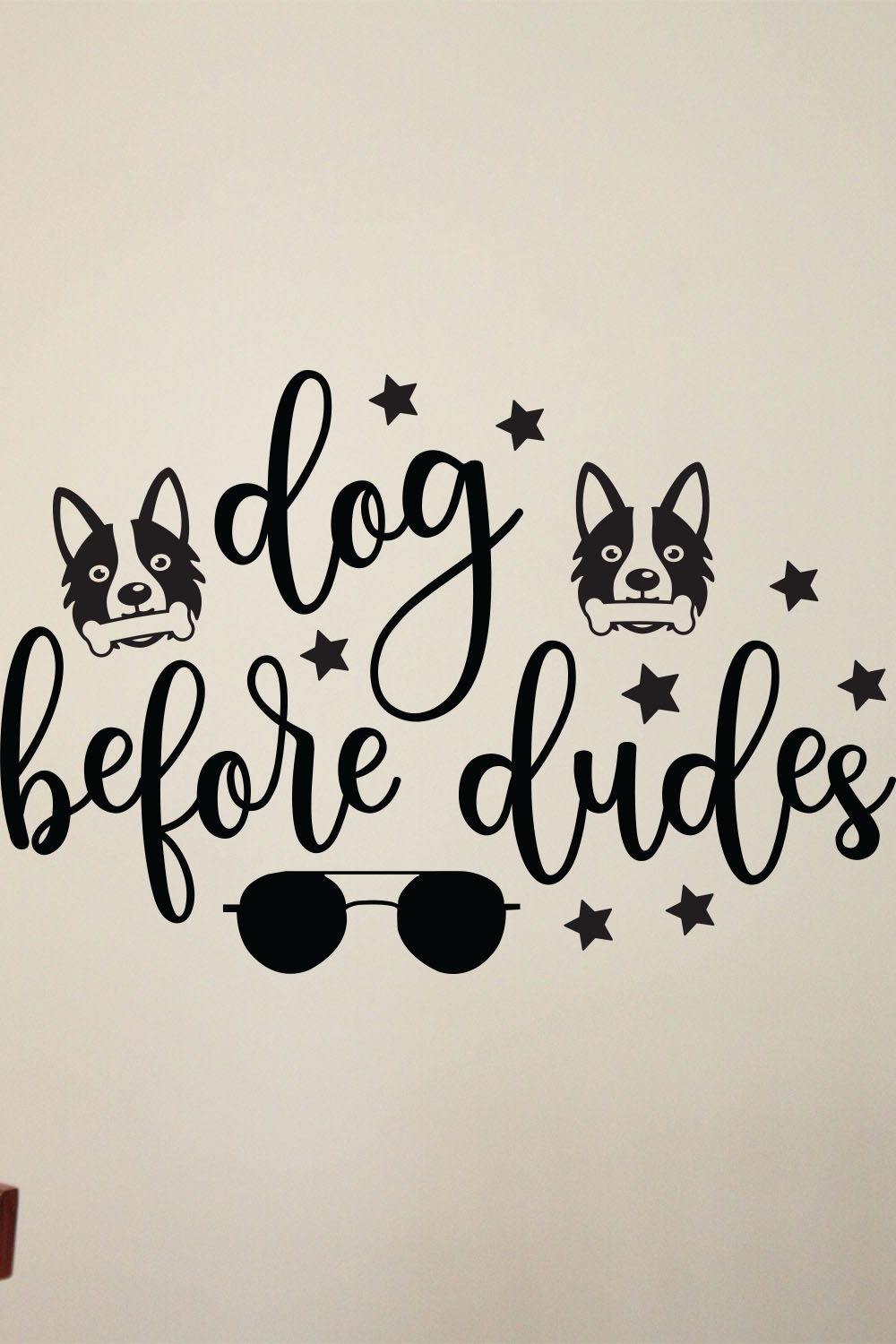 Dog SVG Design Bundle pinterest preview image.