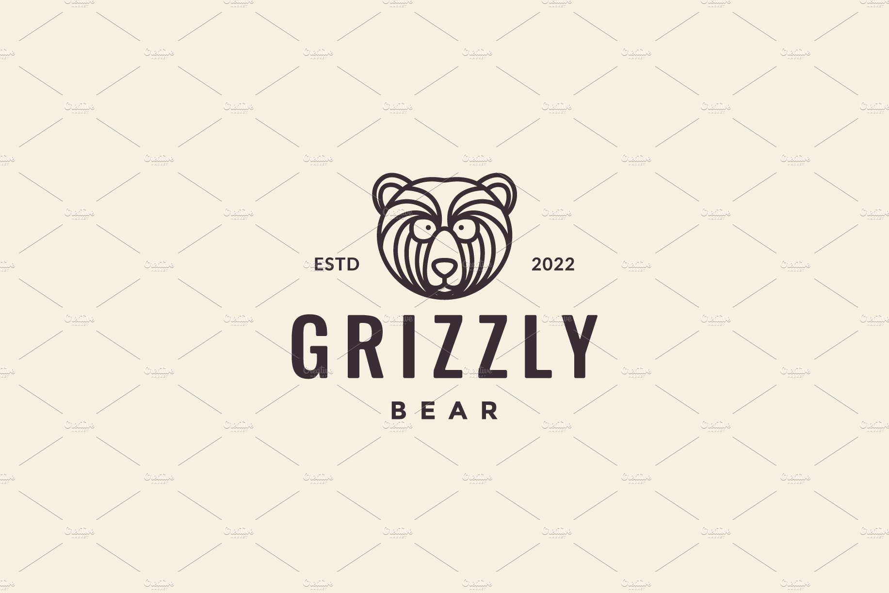 head little bear grizzly line logo cover image.