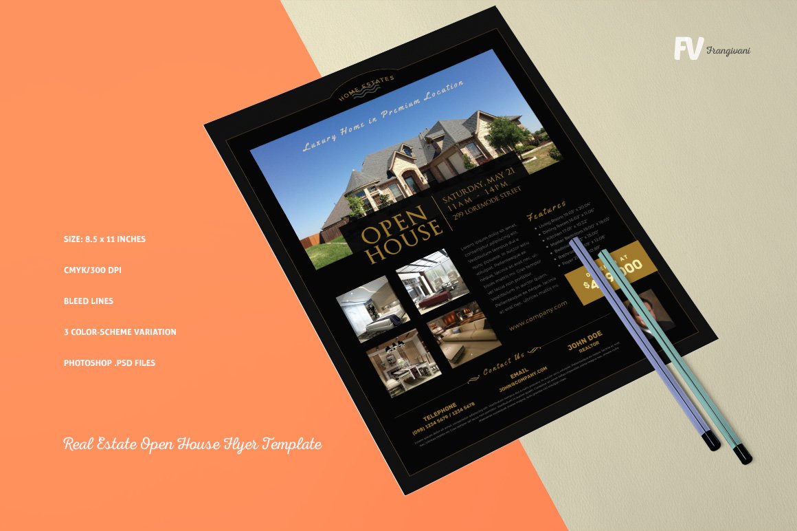 04 creative market real estate open house flyer template frangivani 129