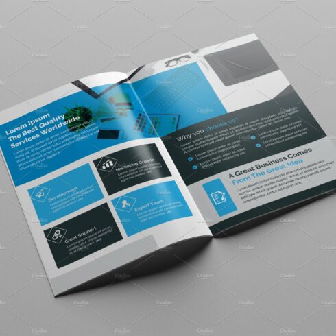 Simple Bi Fold Brochure cover image.