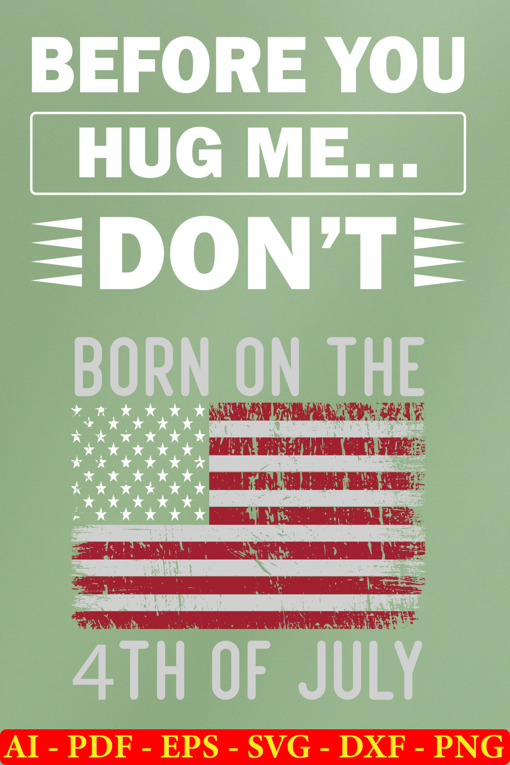 6 4th july T-shirt SVG Bundle Vol-08 pinterest preview image.