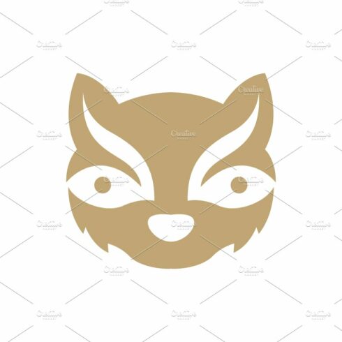 head animal flying squirrel logo cover image.