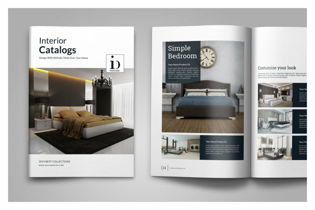 Interior Brochures / Catalogs – MasterBundles
