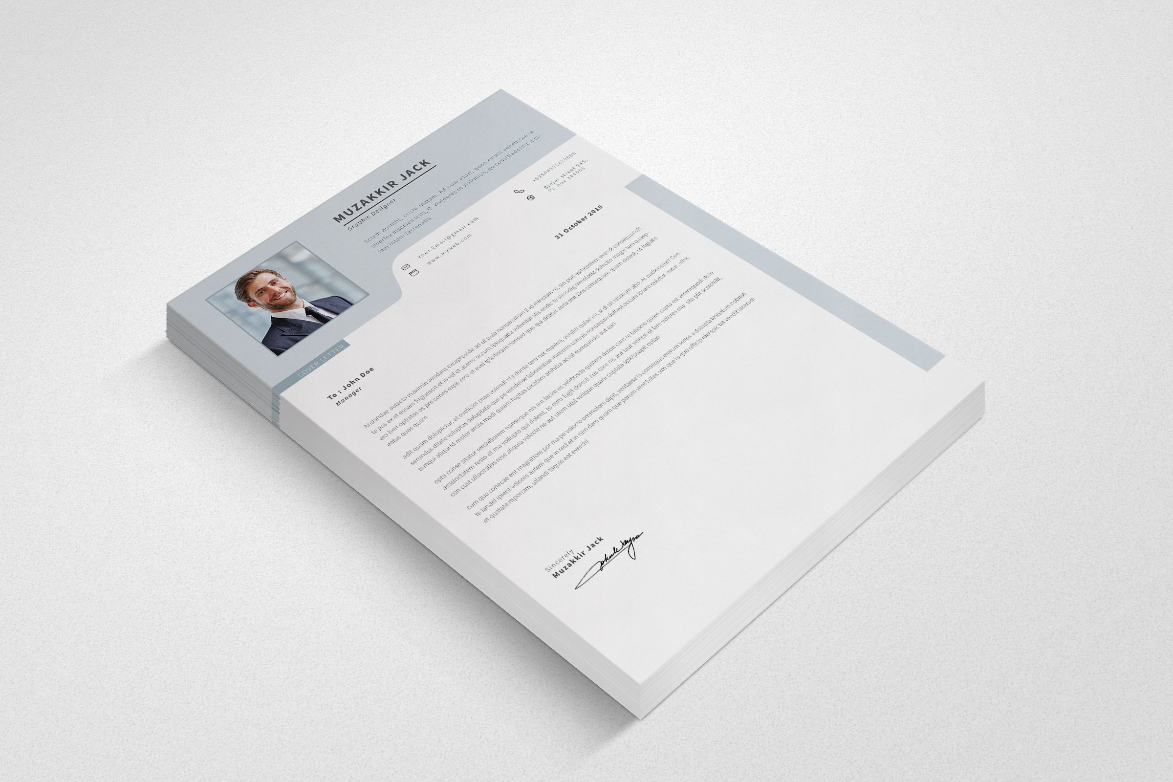 Resume preview image.