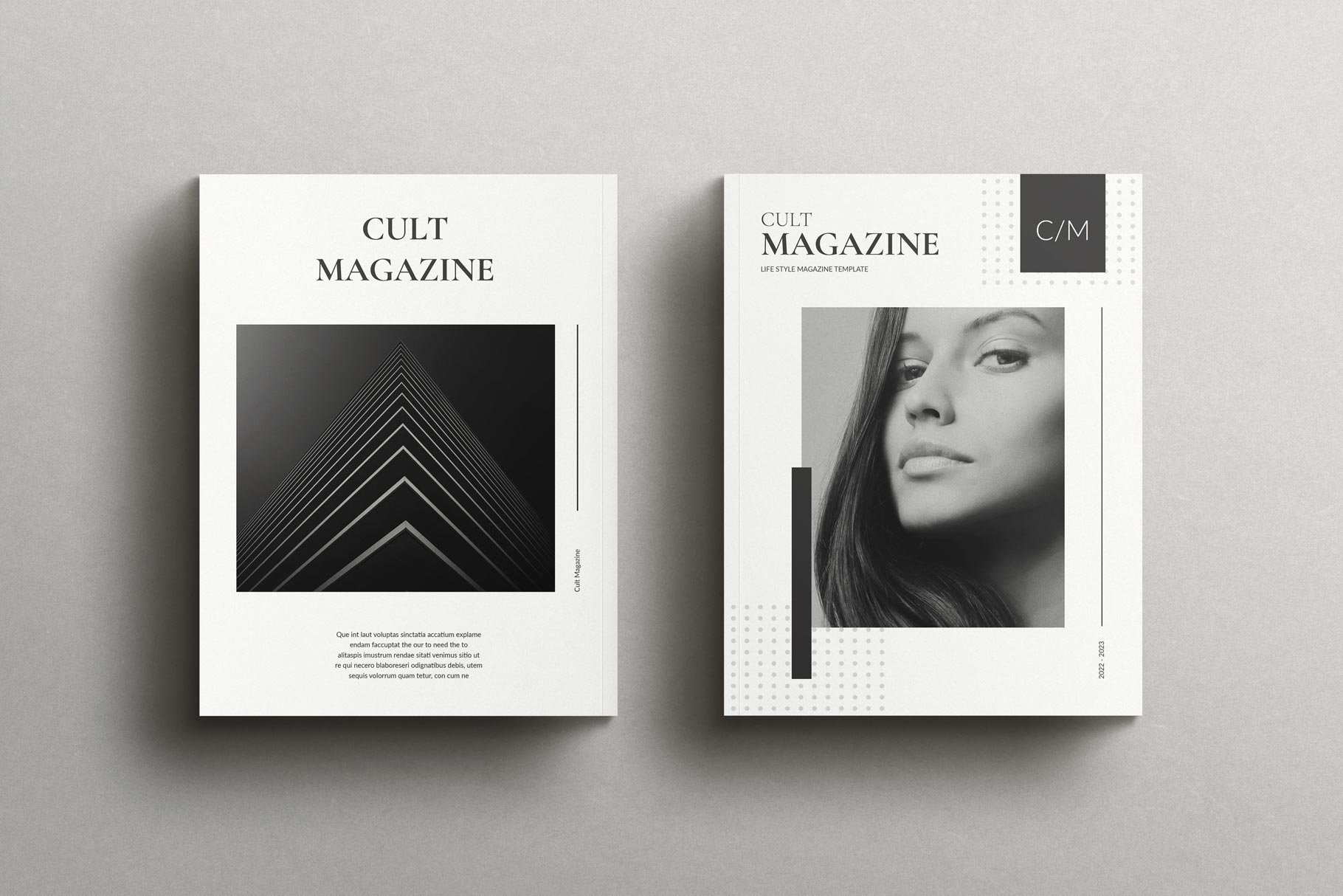 Fashion Magazine Template Design 2022 New Magazine 