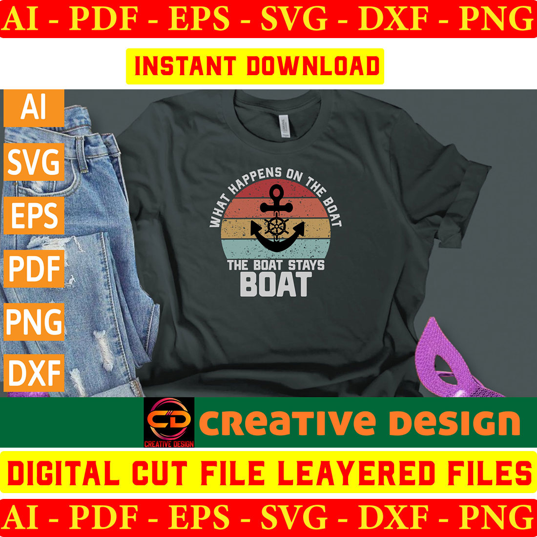 Fishing T-shirt Design Bundle Vol-4 preview image.
