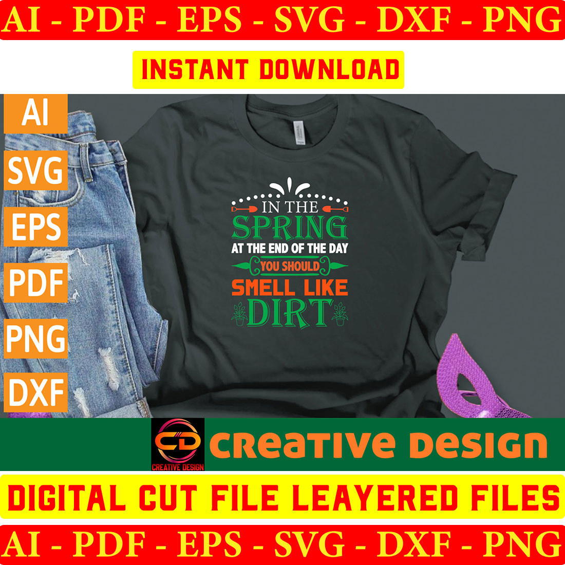 Plant T-shirt Design Bundle Vol-2 preview image.