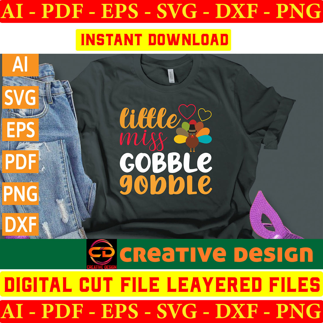 Fall Autumn T-shirt Design Bundle Vol-3 preview image.