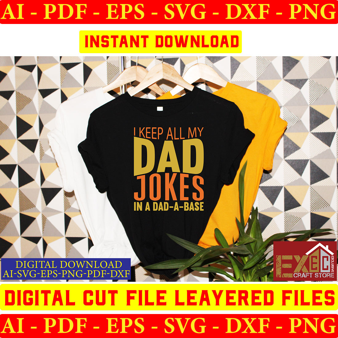 Dad Svg Bundle, Father's Day Svg Bundle, Dad Quotes Svg Bundle Vol-04 preview image.