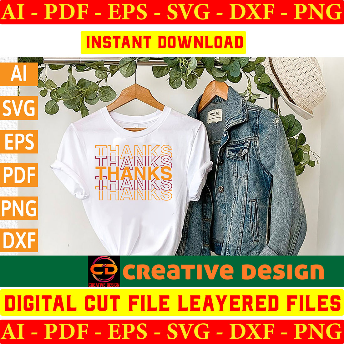 Thanksgiving T-shirt Design Bundle Vol-8 preview image.