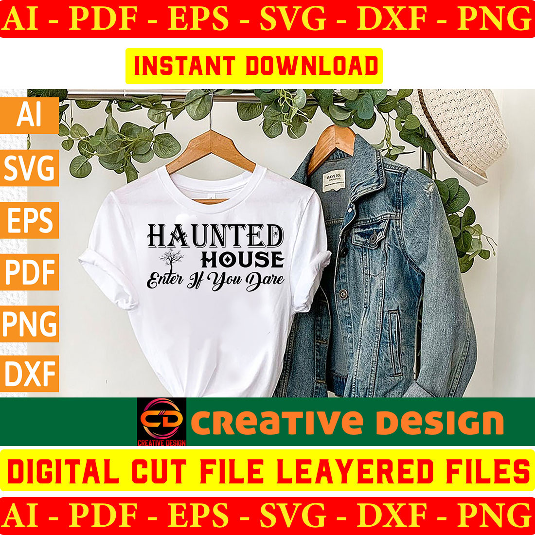 Halloween SVG Design Bundle Vol-14 preview image.