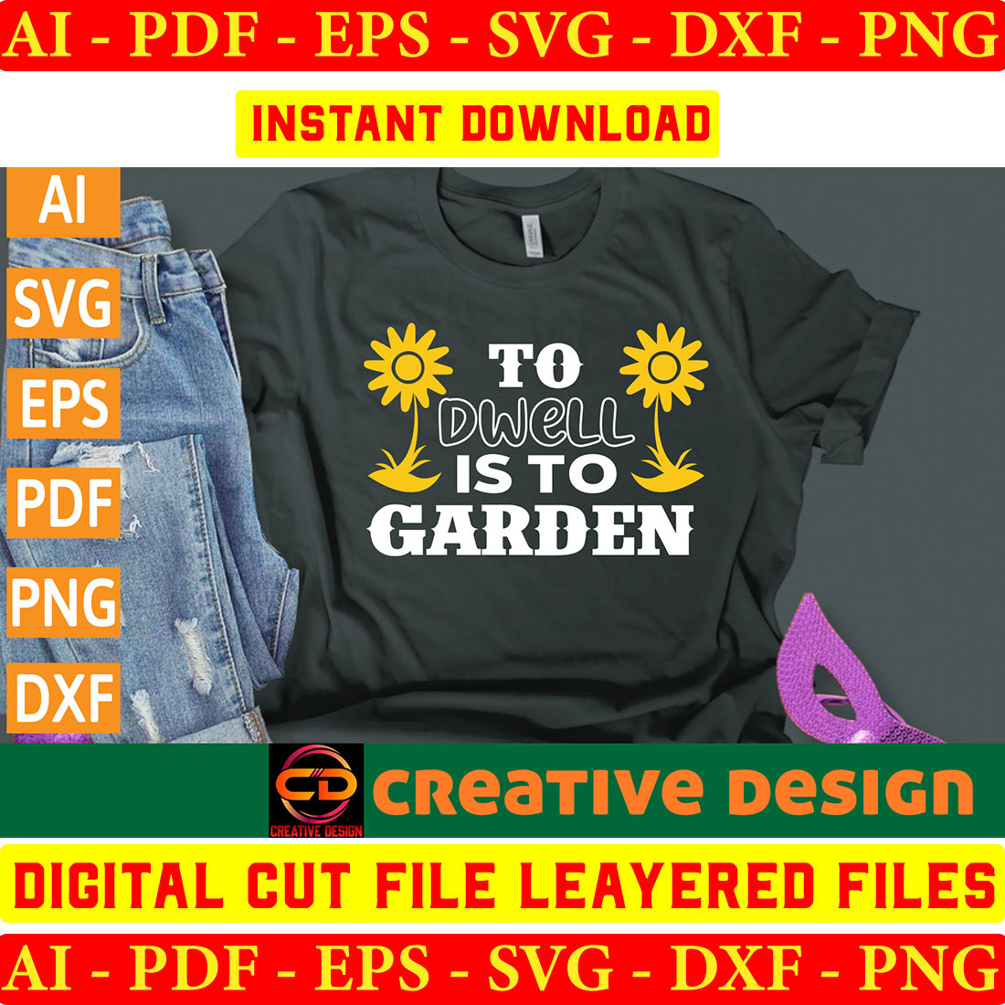 Plant T-shirt Design Bundle Vol-6 preview image.
