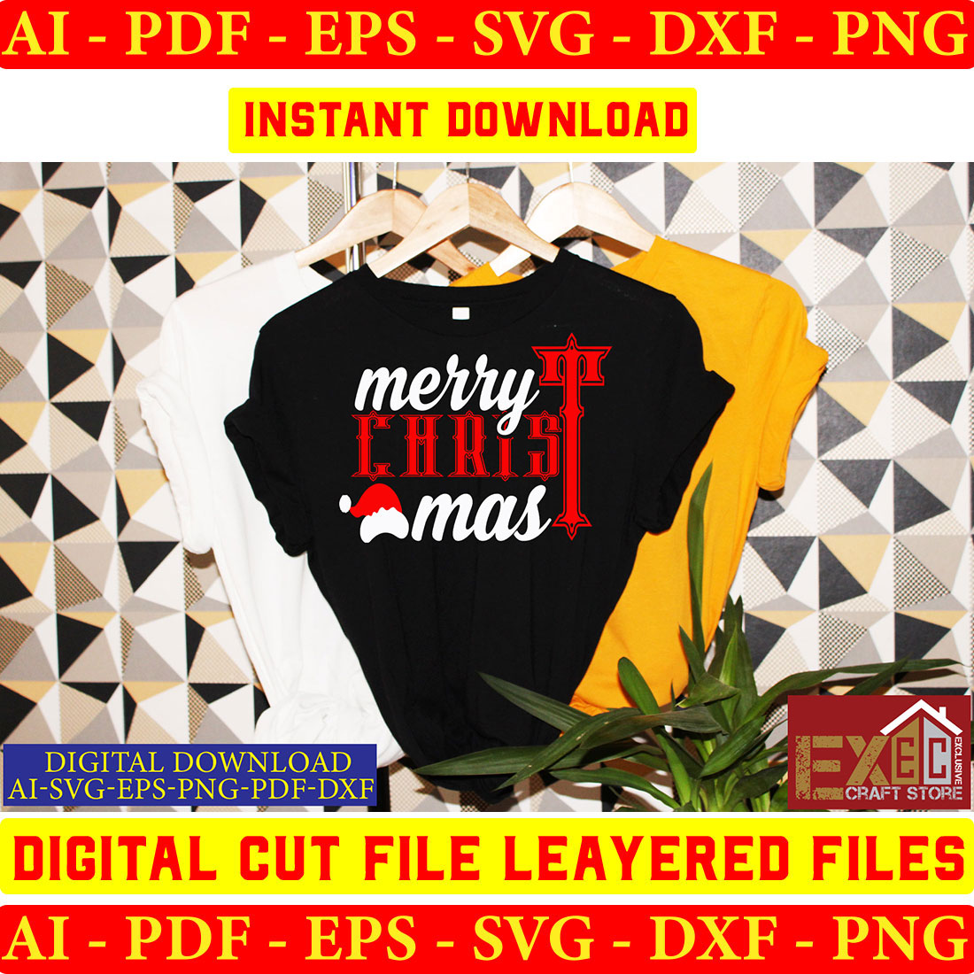Christmas SVG Design Bundle Vol-20 preview image.