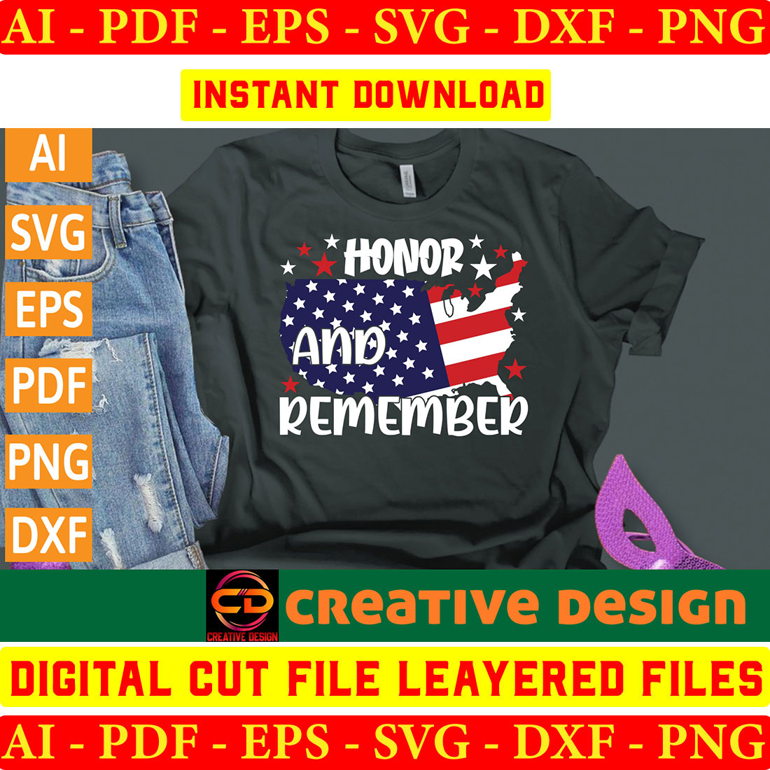 Veteran T-shirt Design Bundle Vol-2 preview image.