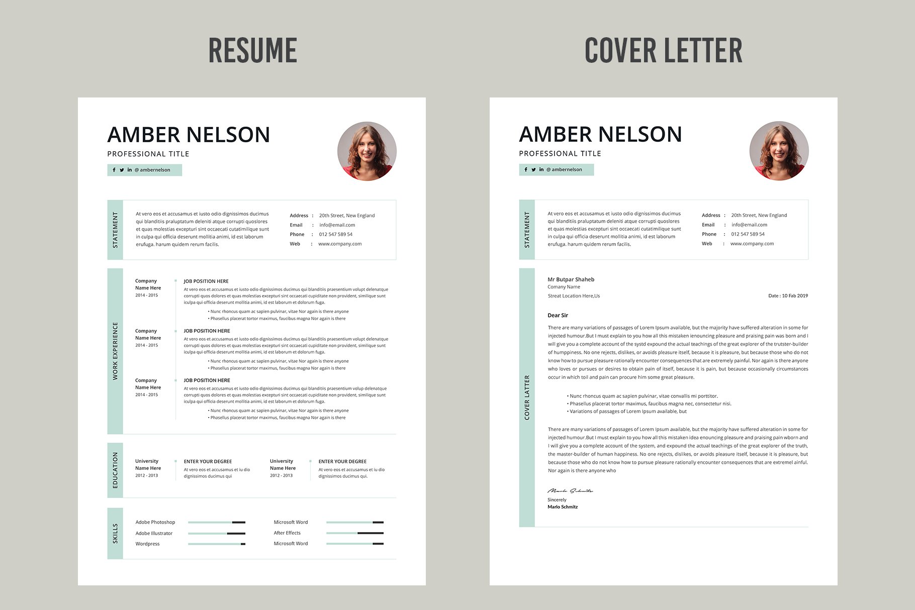 06 resume template 313