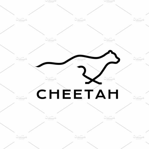 Fire cheetah logo vector illustration design running fast 26634632 Vector  Art at Vecteezy