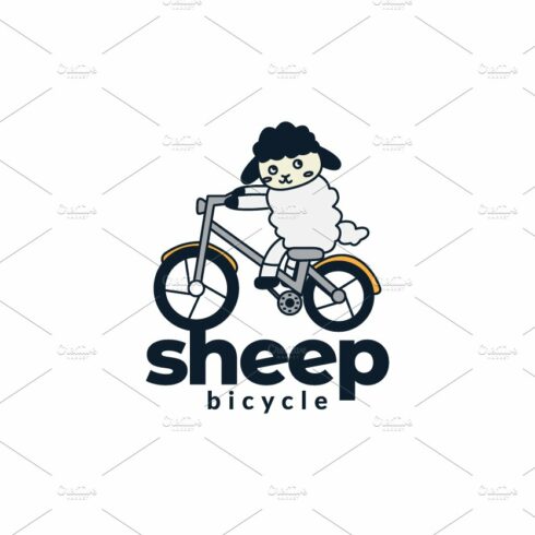 sheep or goat with cycle design cover image.