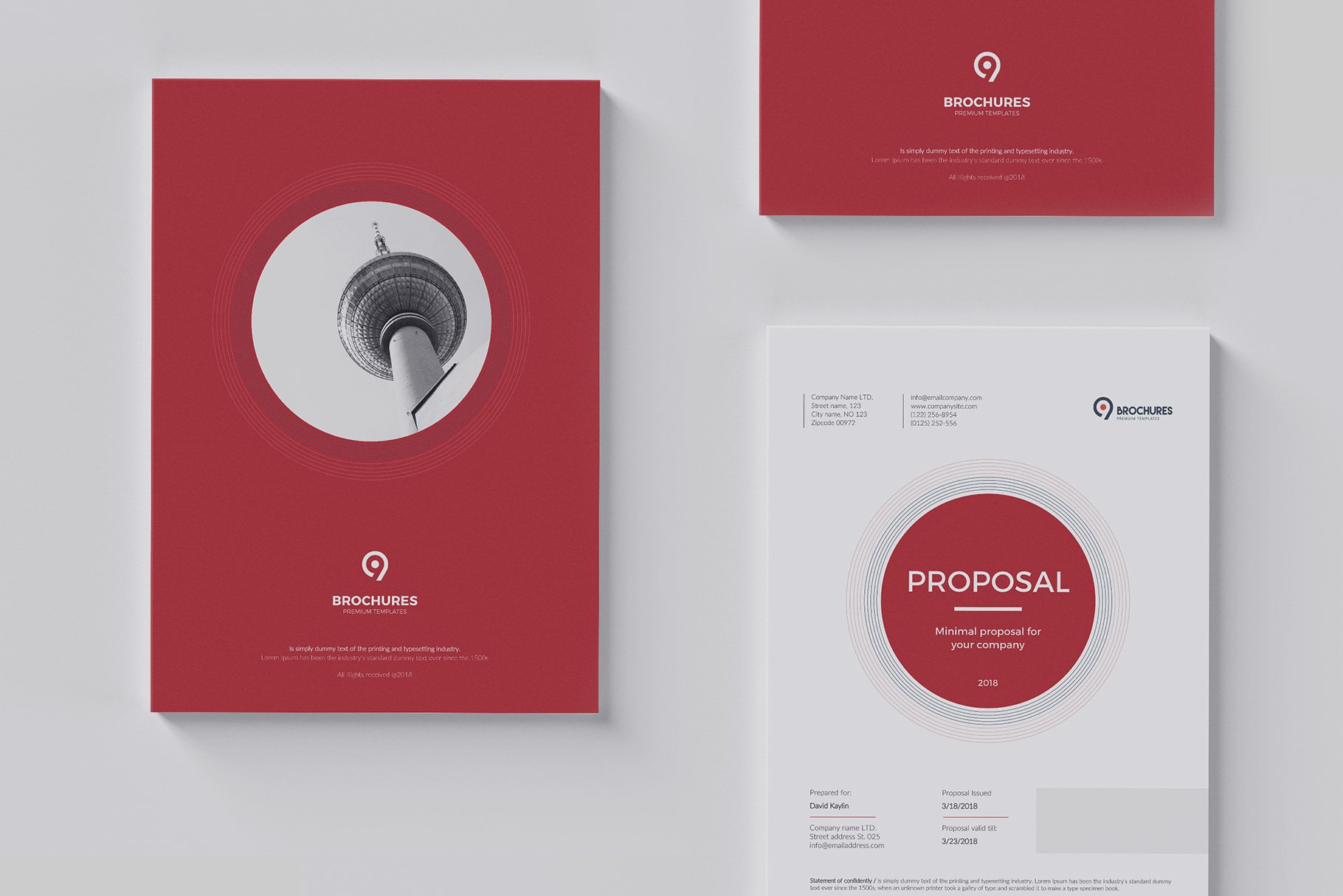 Minimal Proposal preview image.