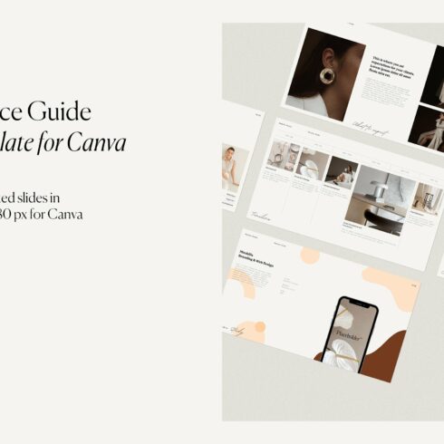 Service Guide Template for Canva cover image.