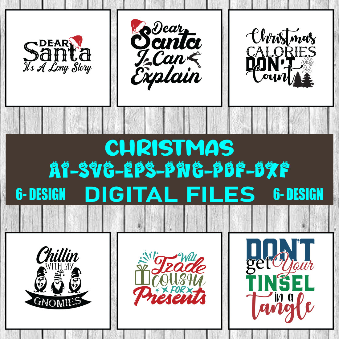 Christmas SVG Bundle Merry Christmas Svg Christmas Svg Christmas Ornaments svg Winter Svg Funny Christmas Bundle svg Vol-44 cover image.