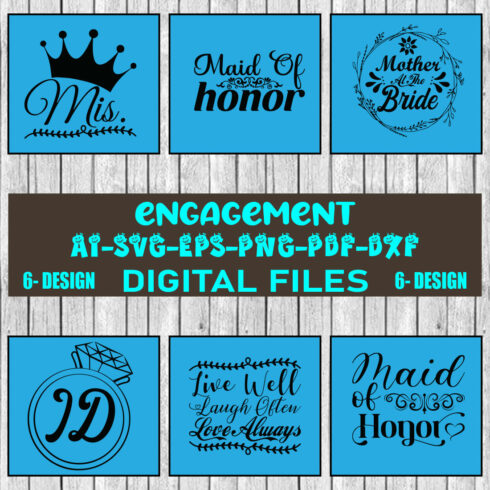 Engagement SVG Design Bundle Vol-08 cover image.