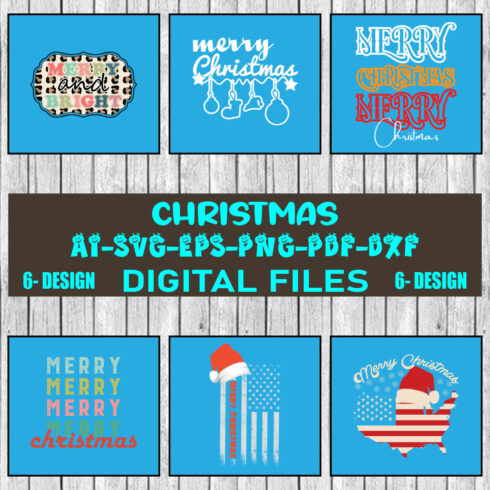 Christmas SVG Bundle Merry Christmas Svg Christmas Svg Christmas Ornaments svg Winter Svg Funny Christmas Bundle svg Vol-20 cover image.