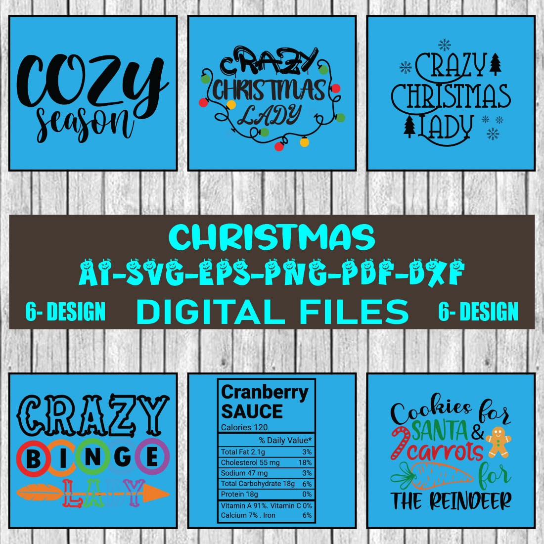 Christmas SVG Bundle Merry Christmas Svg Christmas Svg Christmas Ornaments svg Winter Svg Funny Christmas Bundle svg Vol-12 cover image.