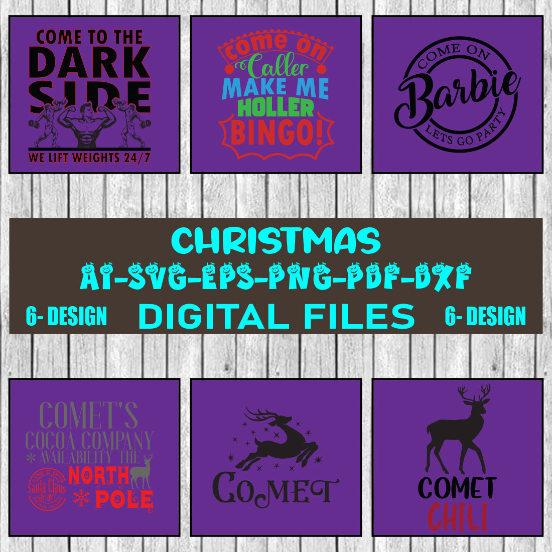 Christmas SVG Bundle Merry Christmas Svg Christmas Svg Christmas Ornaments svg Winter Svg Funny Christmas Bundle svg Vol-11 cover image.