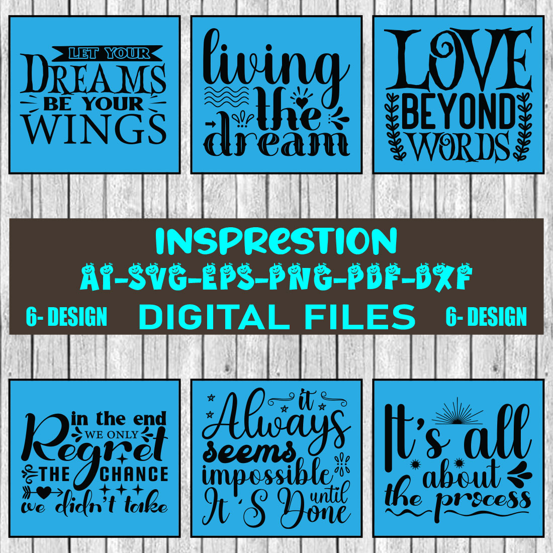 Insprestion Bundle SVG Files Vol-03 cover image.