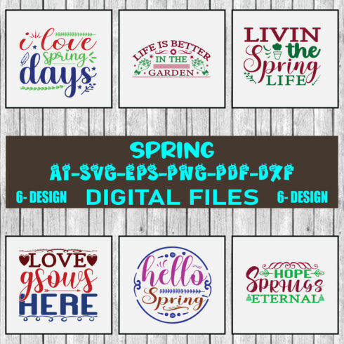 Spring Bundle SVG Files Vol-02 cover image.