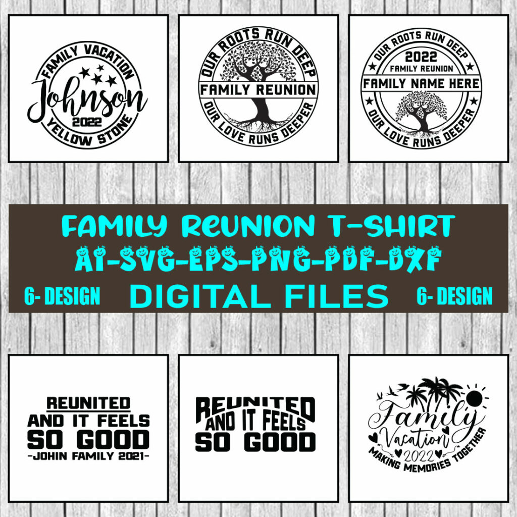 Family Reunion T-shirt Design Bundle Vol-4 - MasterBundles