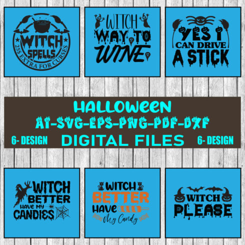 Halloween SVG Design Bundle Vol-08 cover image.