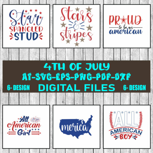 4th of july svg bundle, Fourth Of July Svg, 4th Of July Svg, America Svg, Vol-04 cover image.