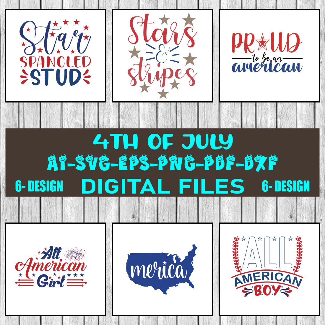 4th of july svg bundle, Fourth Of July Svg, 4th Of July Svg, America Svg, Vol-04 cover image.