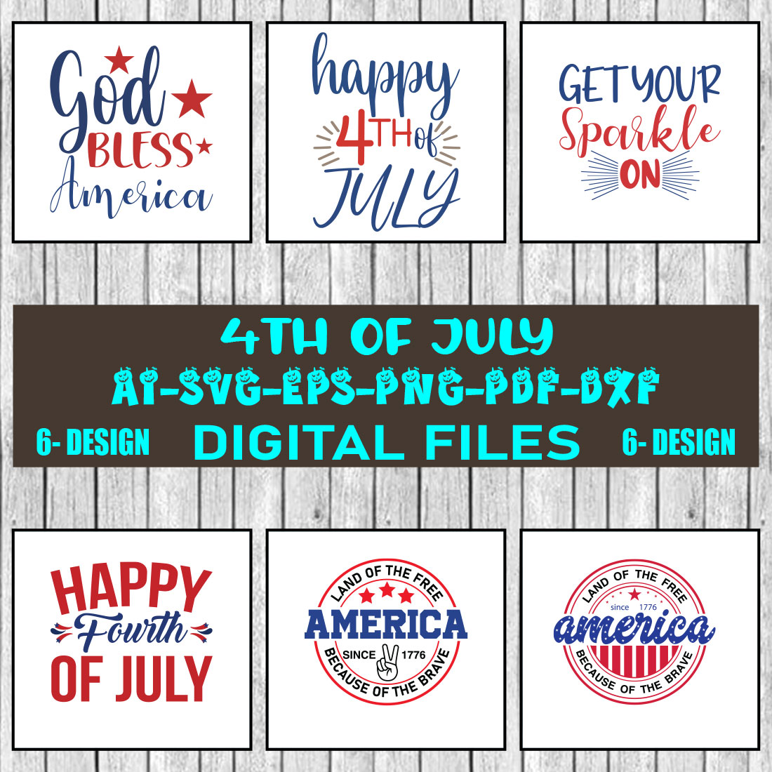 4th of july svg bundle, Fourth Of July Svg, 4th Of July Svg, America Svg, Vol-02 cover image.