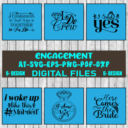 Engagement SVG Design Bundle Vol-07 cover image.